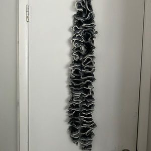 Crochet scarf 76” EUC